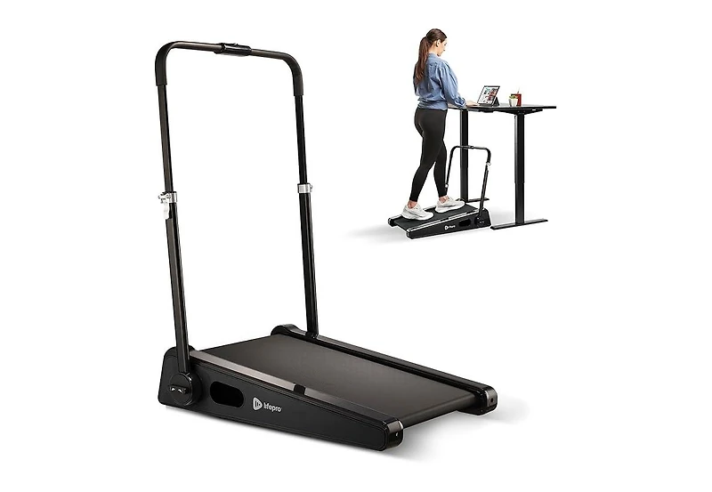 LifePro Smallest Portable Mini Walking Pad with Adjustable Handlebar