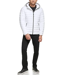 Calvin Klein Men's Hooded & Quilted Packable Jacket