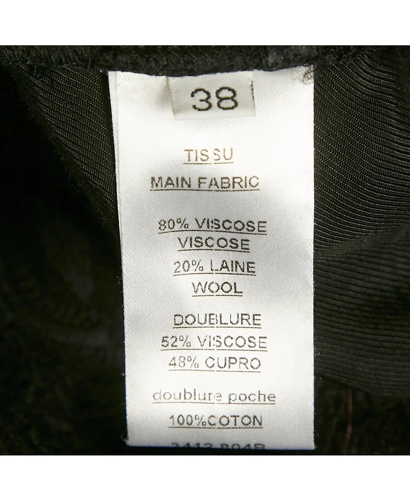 Pre-Owned Balmain Women's Black Jacquard Mini Dress