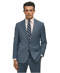 B by Brooks Brothers Men's Classic-Fit Wool Blend Suit Separates Jacket