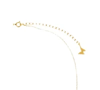 by Adina Eden Pave Large Gold Plated Chain Pendant Necklace