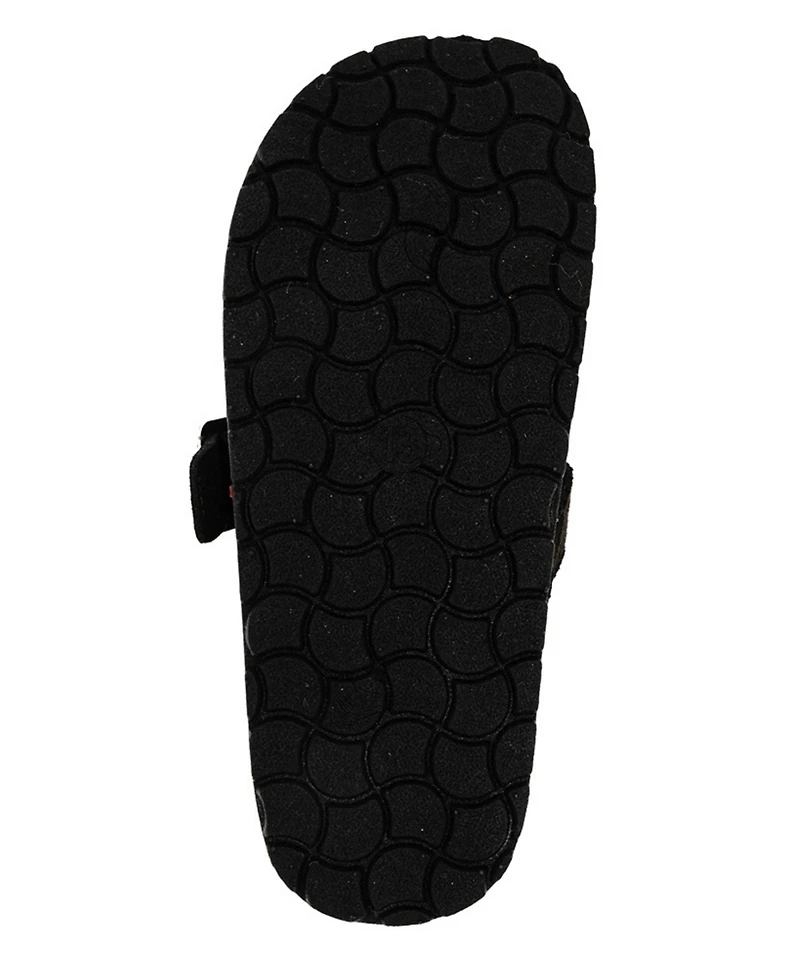 Bebe Girls' 1-13 Buckled Details Slip-On Shimmer Clogs