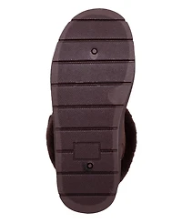 Bebe Girls' 1-13 Cuff Rhinestone Logo Boots