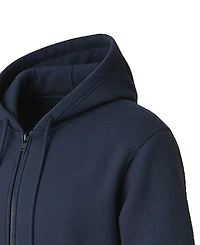 Blue Ice Men's Super Heavyweight Fleece Lined Full-Zip Hoodie