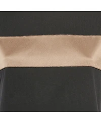 Pre-Owned Brunello Cucinelli Women's Satin Jersey Monili Detail Top