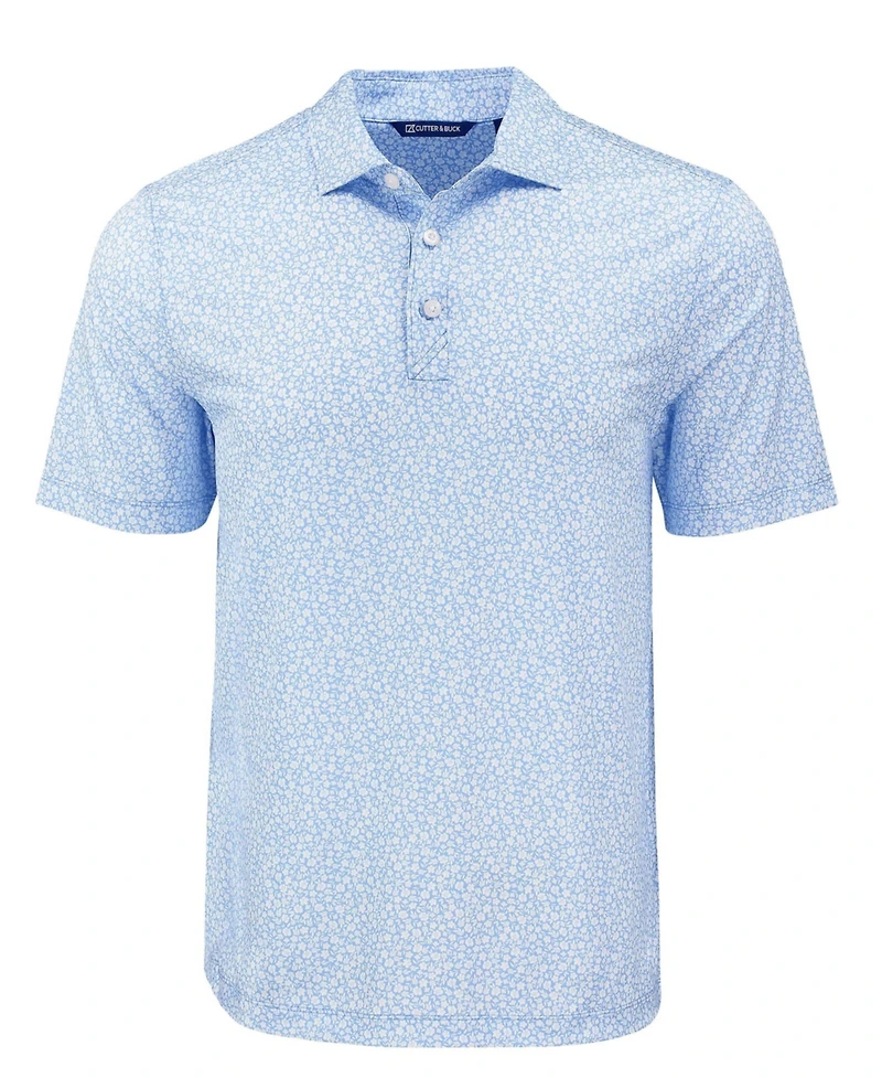 Cutter & Buck Men's Pike Eco Flora Print Recycled Polo