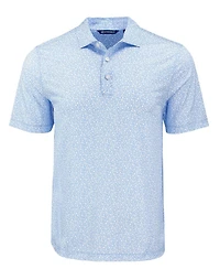 Cutter & Buck Men's Pike Eco Flora Print Recycled Polo