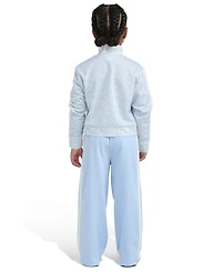 adidas Girls' 2T-6X Stripe Printed Jacket and Pants, 2-Piece Set