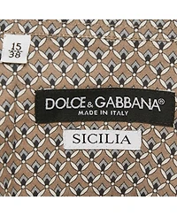 Pre-Owned Dolce & Gabbana Women's Printed Cotton Button Front Sicilia Shirt
