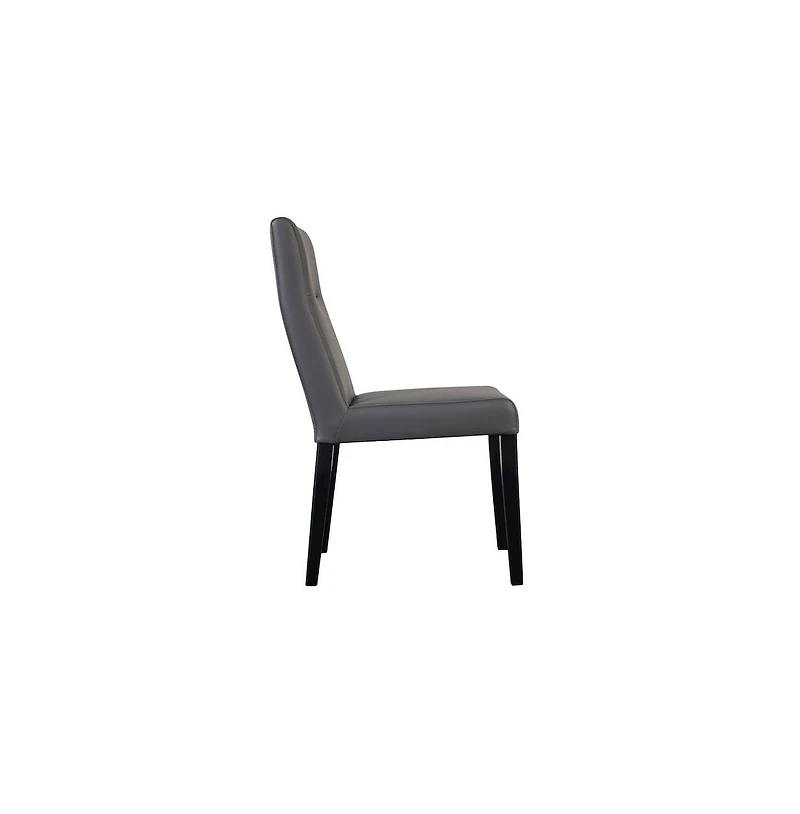 Porter Designs Verona Contemporary Dining Chair, Gray (Set of 2)