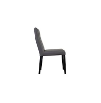 Porter Designs Verona Contemporary Dining Chair, Gray (Set of 2)