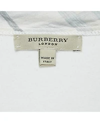 Pre-Owned Burberry Women's Beige Silk Buttoned A-Line Sleeveless Shirt Blouse