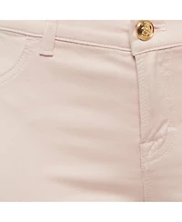 Pre-Owned Emilio Pucci Women's Pink Cotton Low Jeans
