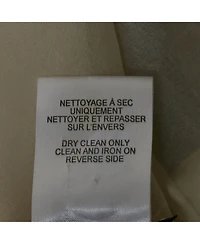 Pre-Owned Givenchy Women's Off White Printed Silk High Low Hem Pullover