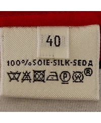 Pre-Owned Hermes Women's Multicolor Printed Silk Sleeveless Top