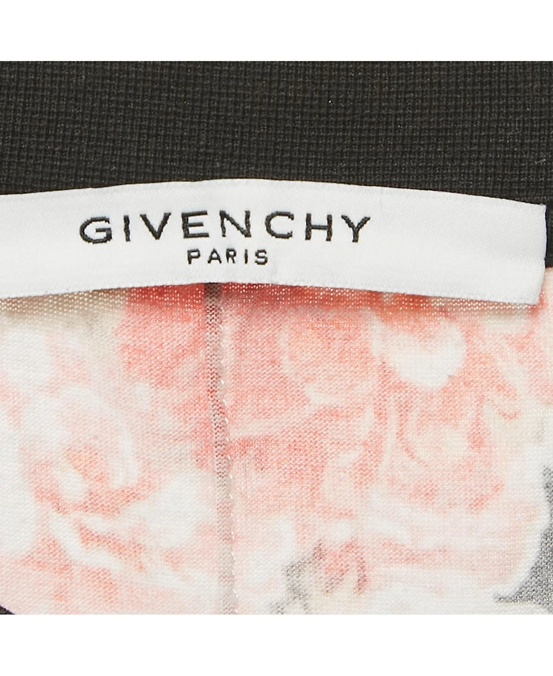 Pre-Owned Givenchy Women's Floral Print Jersey Crewneck T-Shirt