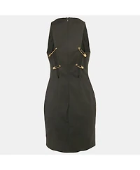 Pre-Owned Versace Women's Pre-Owned Versus Versace Black Cotton Blend Cut