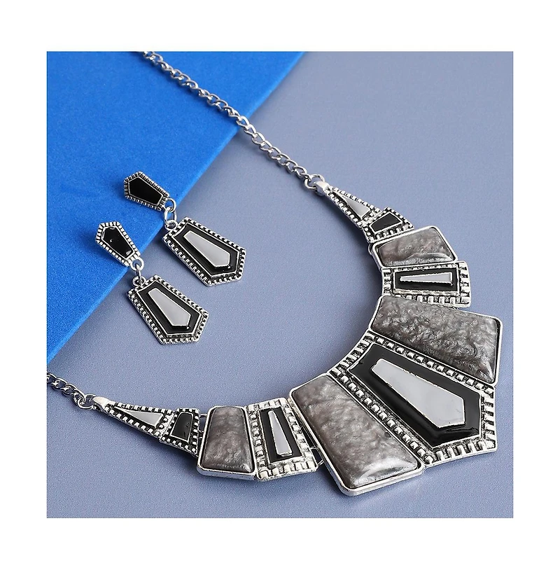 Sohi Geometric Jewellery Set
