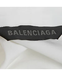 Pre-Owned Balenciaga Women's Cotton Knotted Vareuse Shirt