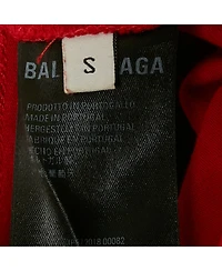 Pre-Owned Balenciaga Women's Logo Print Cotton Short Sleeve T-Shirt