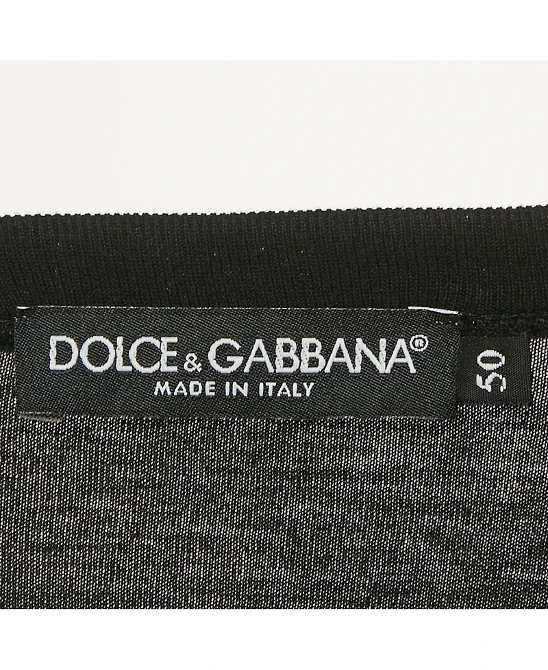 Pre-Owned Dolce & Gabbana Men's Jersey Crewneck T-Shirt