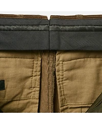 Pre-Owned Burberry Women's Prorsum Khaki Green Corduroy Pants