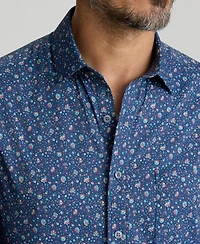 UNTUCKit Men's Regular Fit Wrinkle-Free Millerford Button Up Shirt