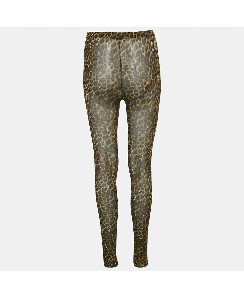 Pre-Owned Isabel Marant Women's Animal Print Jersey Joshua Leggings