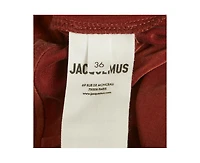 Pre-Owned Jacquemus Women's Jersey Ruched Overlay Espelho Drawcord Trousers