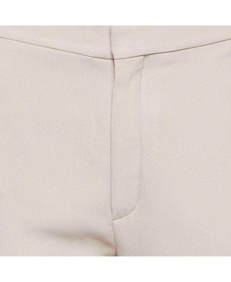 Pre-Owned Chloe Women's Pink Crepe Regular Trousers