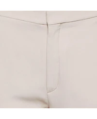 Pre-Owned Chloe Women's Pink Crepe Regular Trousers