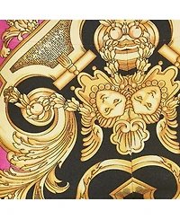 Pre-Owned Versace Women's Multicolor Printed Jersey Leggings