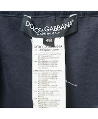 Pre-Owned Dolce & Gabbana Men's Dolce & Gabbana Pre-Owned Blue Cotton Knit Shorts