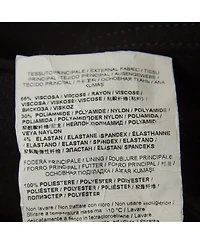 Pre-Owned Versace Women's Jeans Couture Black Belt Pocket Detail Skinny Pants