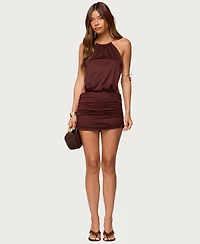Edikted Women's Anira Chain Backless Mini Dress