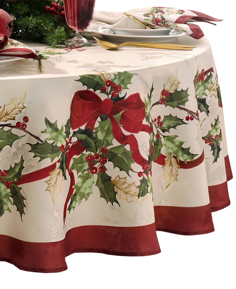 Villeroy & Boch Winter Bows and Garland Tablecloth