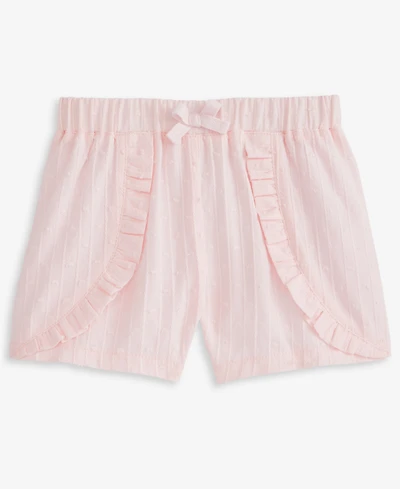 First Impressions Baby Girls Clip-Dot Cotton Shorts, Exclusively at Macy's