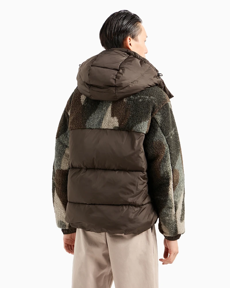 A|X Armani Exchange Men's Colorblocked Blouson Jacket