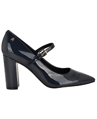 Tommy Hilfiger Women's Aveniz High Block Heel Mary Jane Pumps