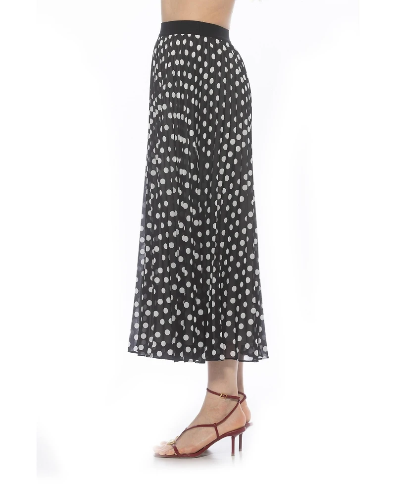 Alexia Admor Women's Kesia Midi Pleated Skirt