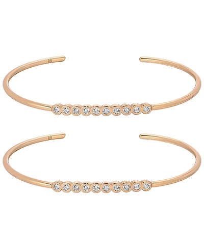 Ettika Double Take Crystal Cuff Set