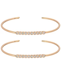 Ettika Double Take Crystal Cuff Set