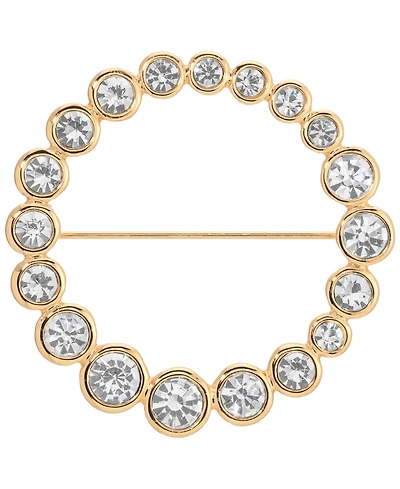 Ettika Crystal Loop Brooch