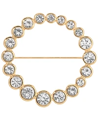 Ettika Crystal Loop Brooch