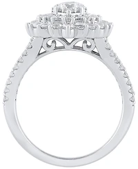 Macy's Diamond Bridal Ring (2 ct. t.w.) in 14k White Gold