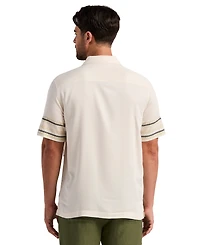 Cubavera Men's Scenic Border Printed Shirt