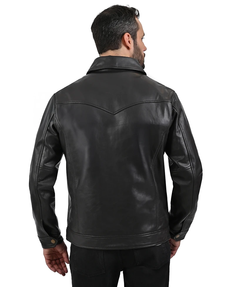 Frye Men's Regular-Fit Collared Neck Jacket