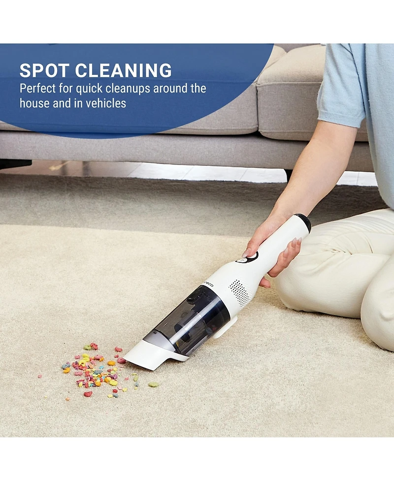 Tineco Go Mini Cordless Handheld Vacuum Cleaner with Max Mode, Lightweight, Quiet Operation