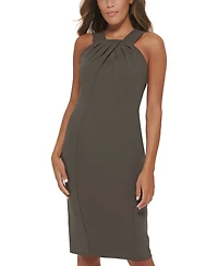 Calvin Klein Women's Halter Neck Midi Dress