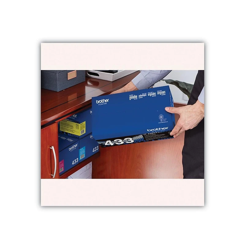 Brother TN433BK 4,500 Page-Yield High-Yield Toner - Black